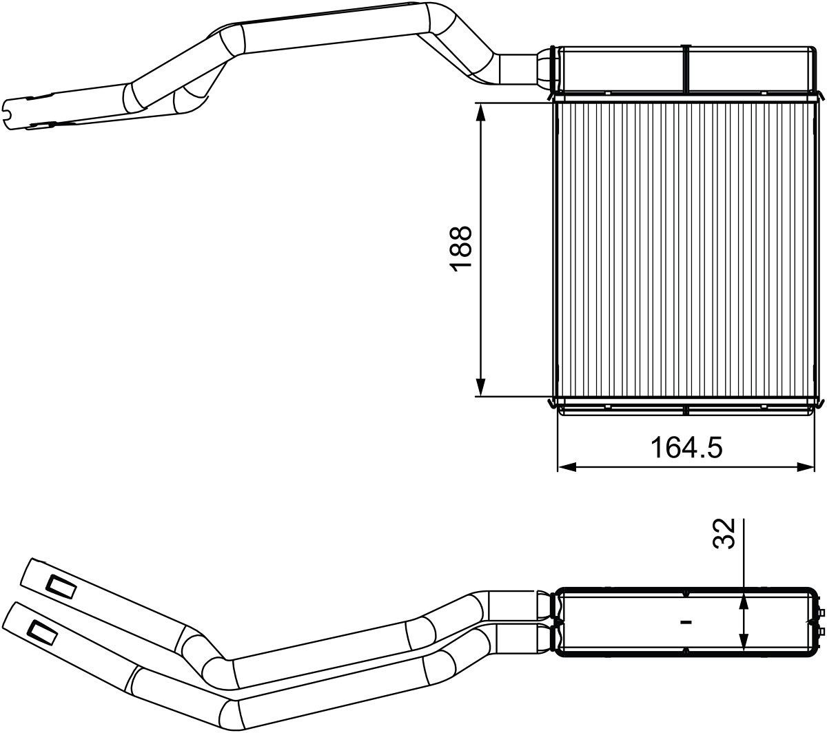 VALEO Heater matrix Article number: 812367 cheaply