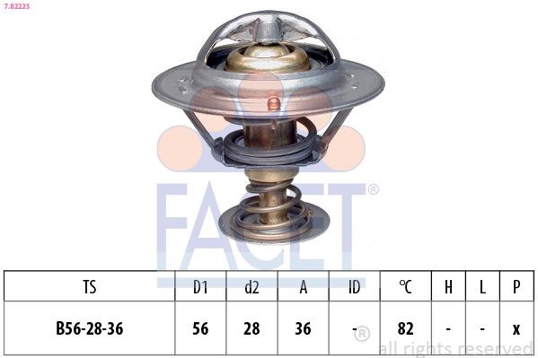 FACET Thermostat Article number: 7.8222S cheaply