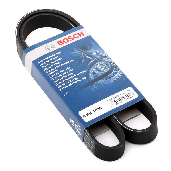 BOSCH Serpentine belt Article number: 1 987 946 051 cheaply