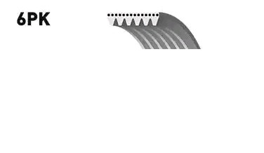 BOSCH Serpentine belt Article number: 1 987 946 075 cheaply