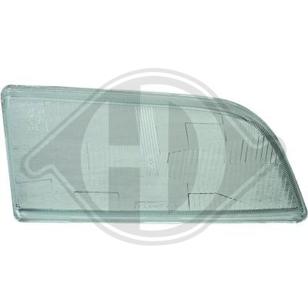 DIEDERICHS 7613084 Lygteglas, forlygte S40 1.8 122 HK Benzin 2004