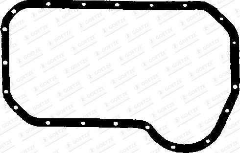 GOETZE Oil sump gasket Article number: 31-026554-10 cheaply
