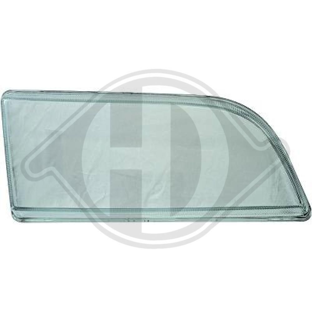 DIEDERICHS 7613086 Lygteglas, forlygte S40 1.8 122 HK Benzin 2004