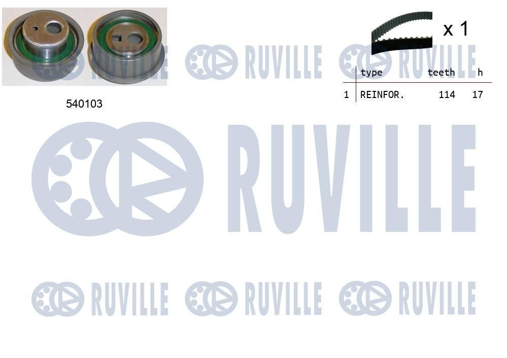 RUVILLE Vibration Damper, v-ribbed belt Article number: 58852 cheaply