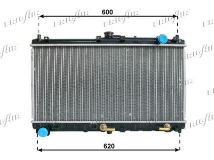 FRIGAIR Radiaator, mootorijahutus Artikli number: 0127.3005 soodsalt
