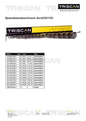 TRISCAN Crankcase gasket set Article number: 595-5017 cheaply