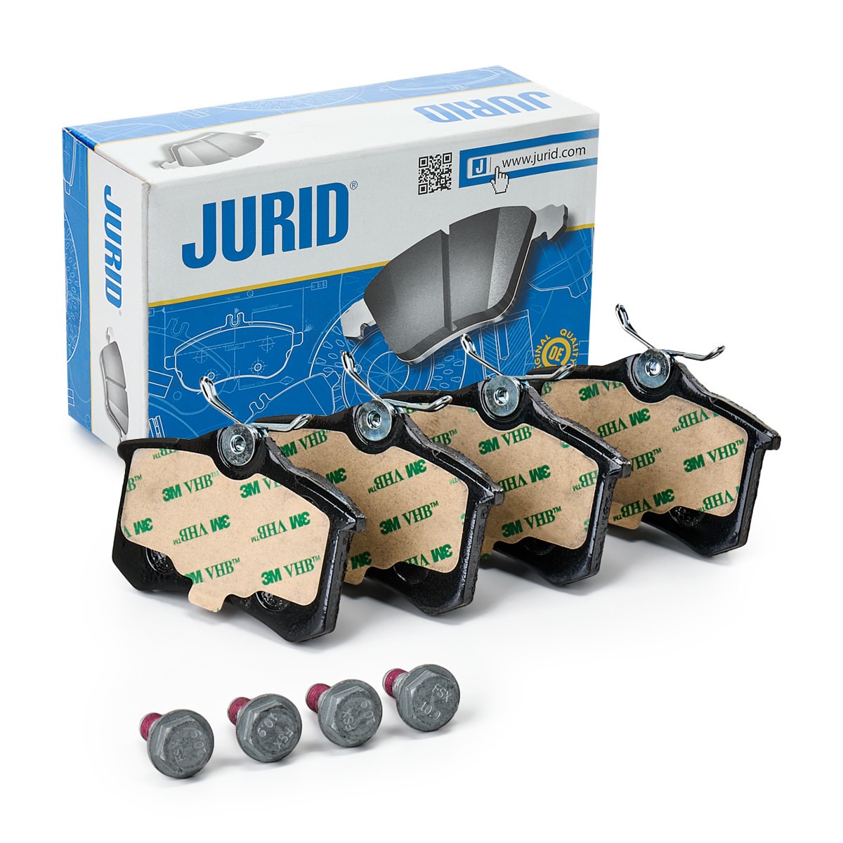 JURID Brake pad set Article number: 573005J cheaply