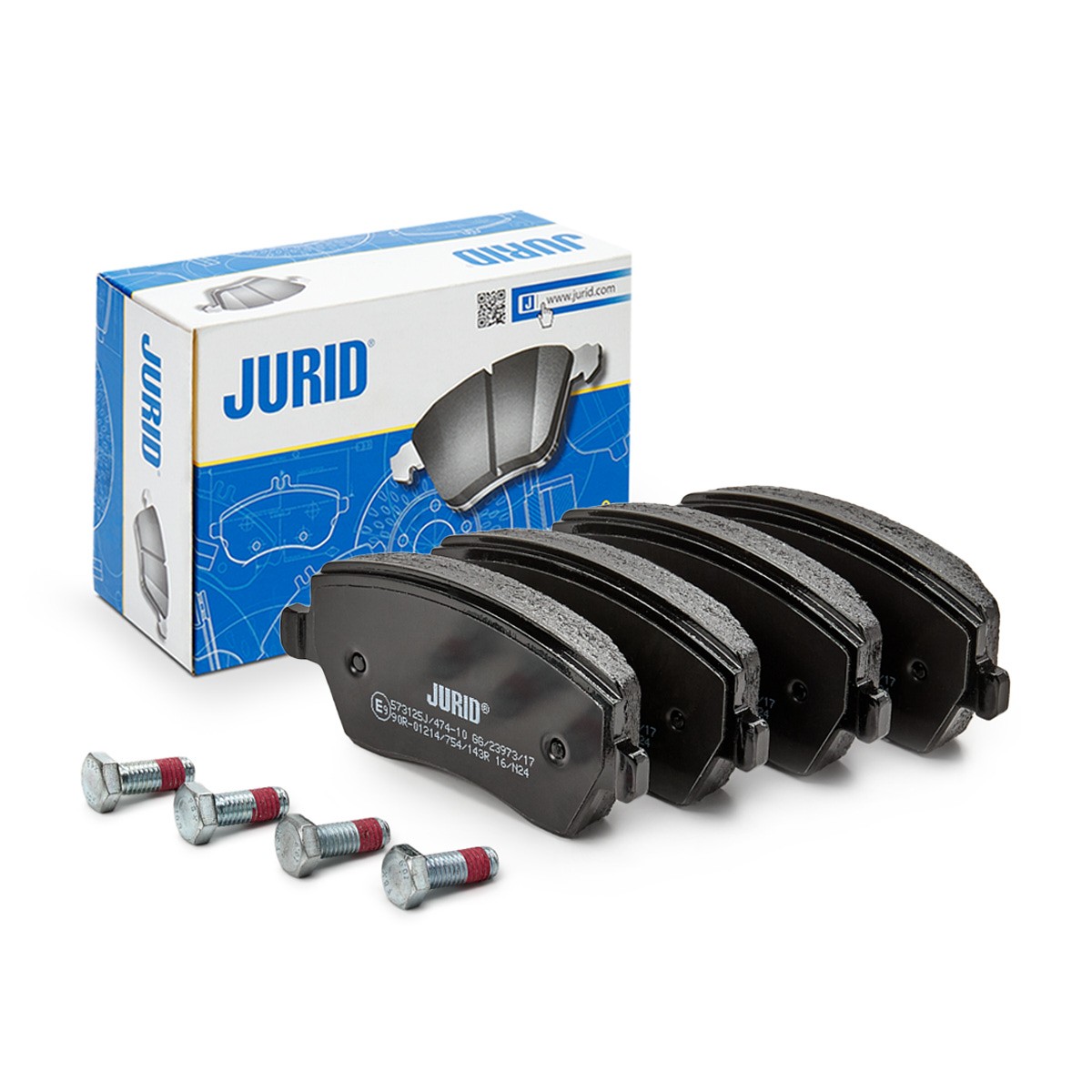 JURID Brake pad set Article number: 573125J cheaply