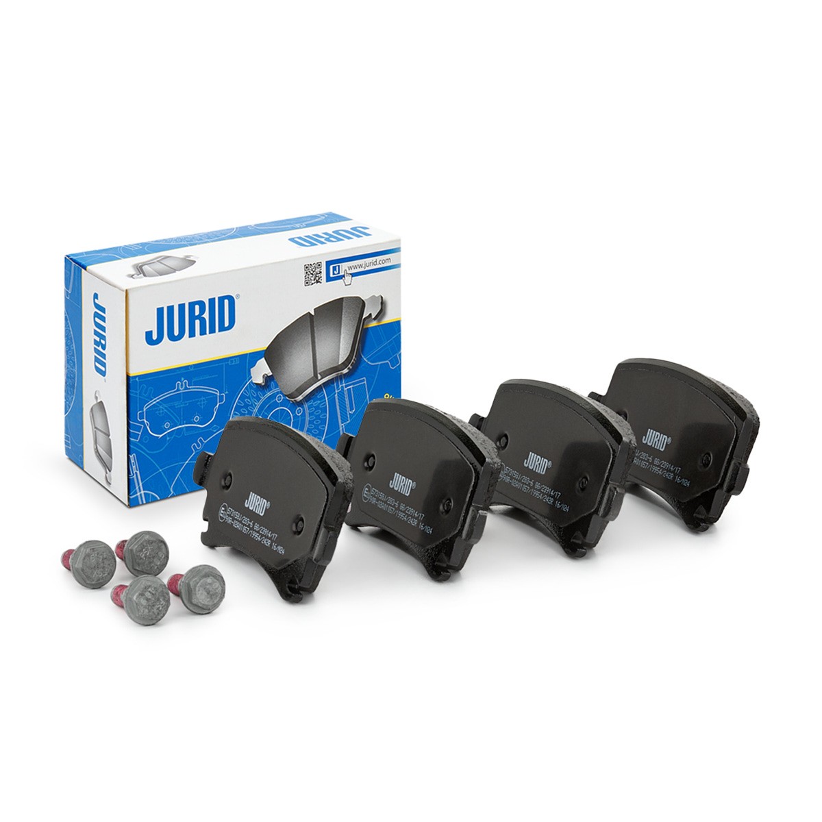 JURID Brake pad set Article number: 573158J cheaply