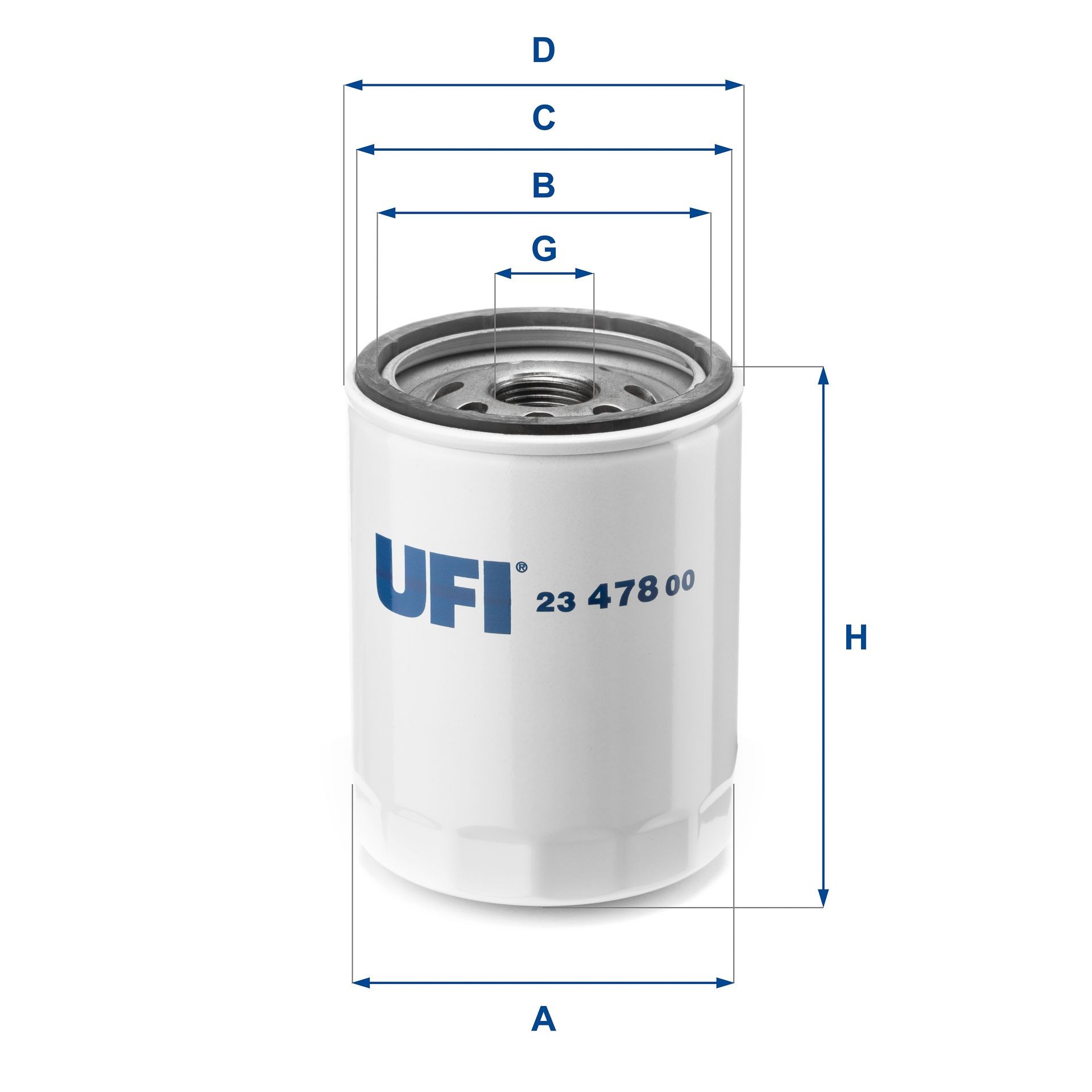 UFI Oil filter Article number: 22.037.00 cheaply