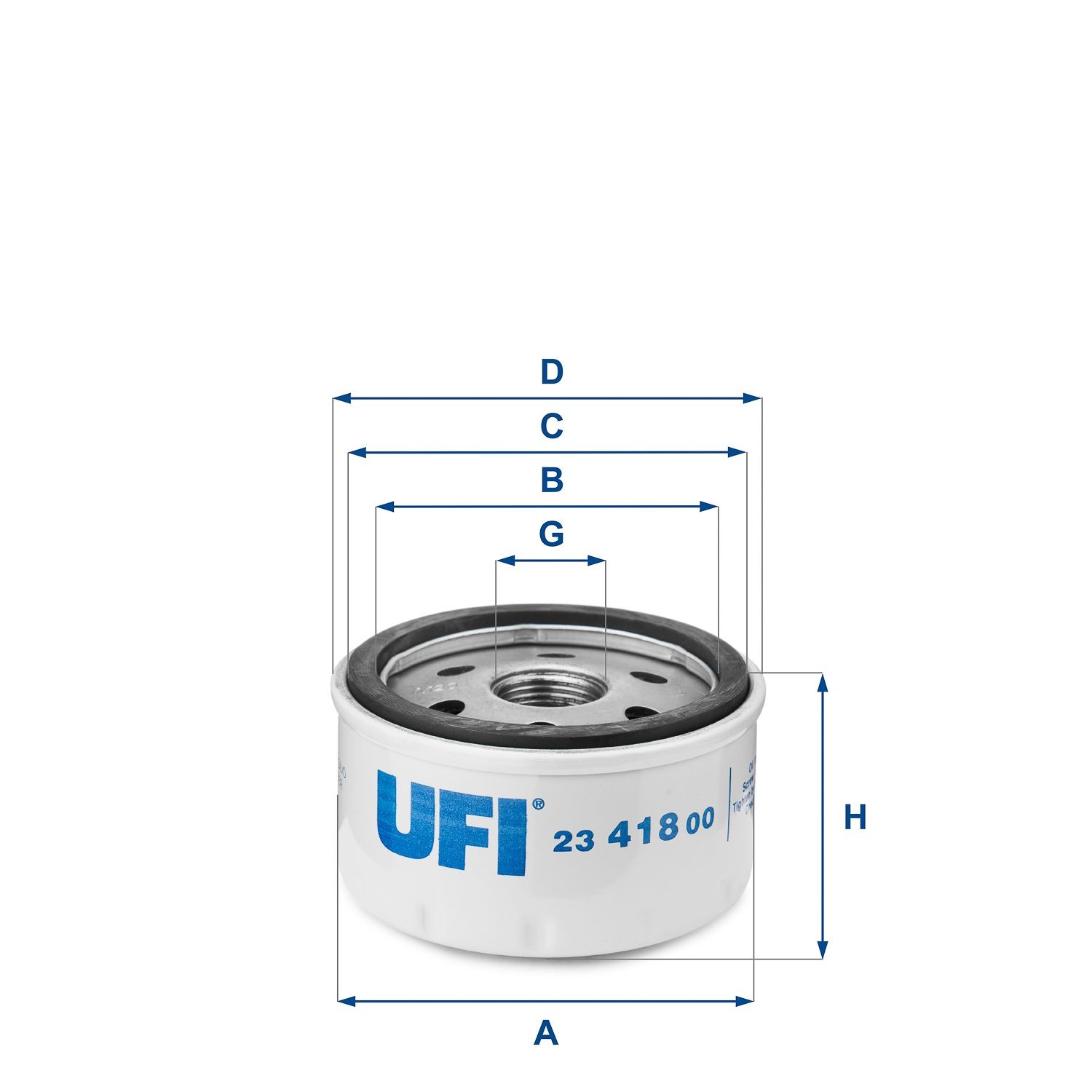 UFI Õlifilter Artikli number: 22.038.00 soodsalt
