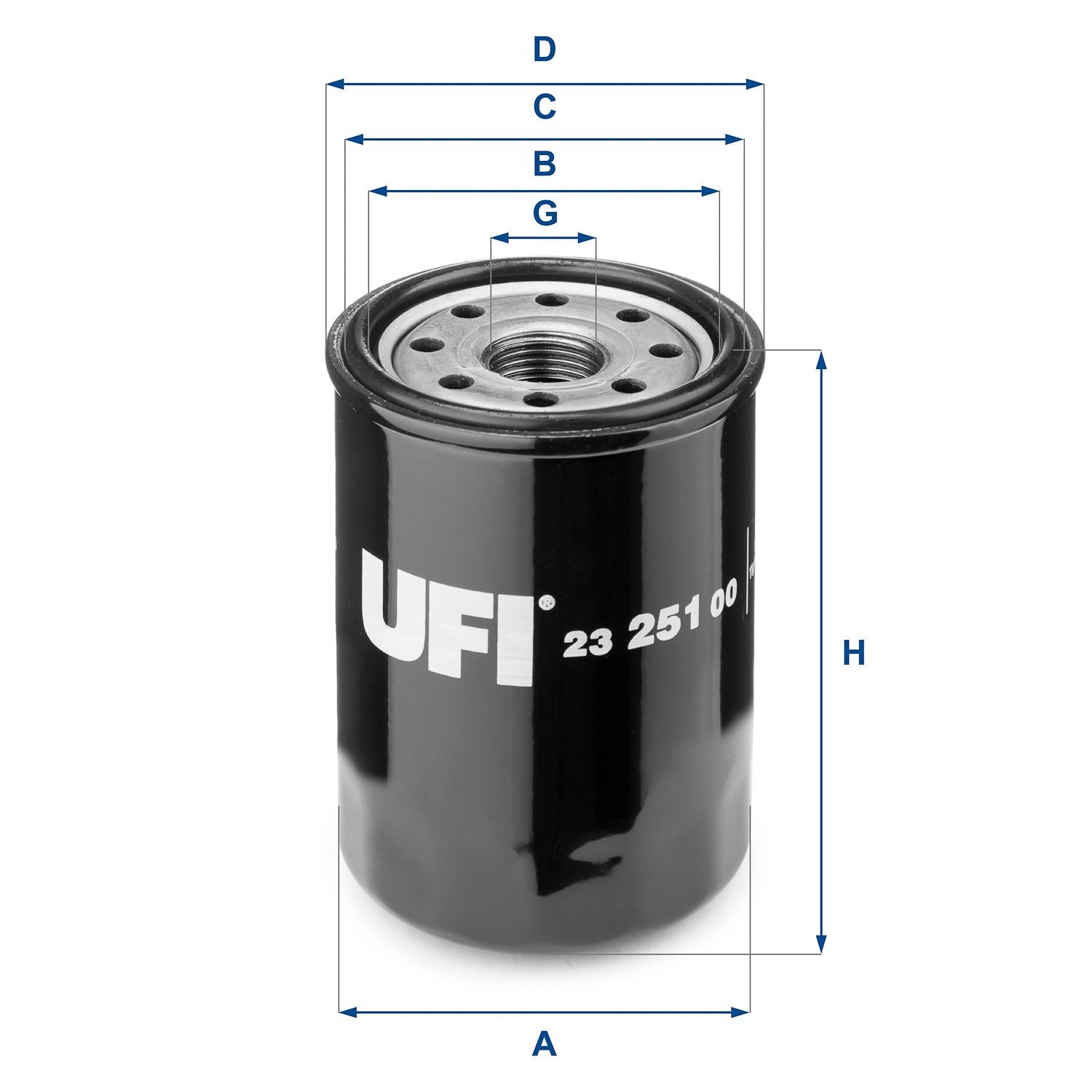 UFI Õlifilter Artikli number: 23.251.00 soodsalt