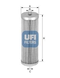 UFI Oliefilter Varenummer: 25.573.00 billige