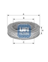 UFI Air filter Article number: 27.797.00 cheaply