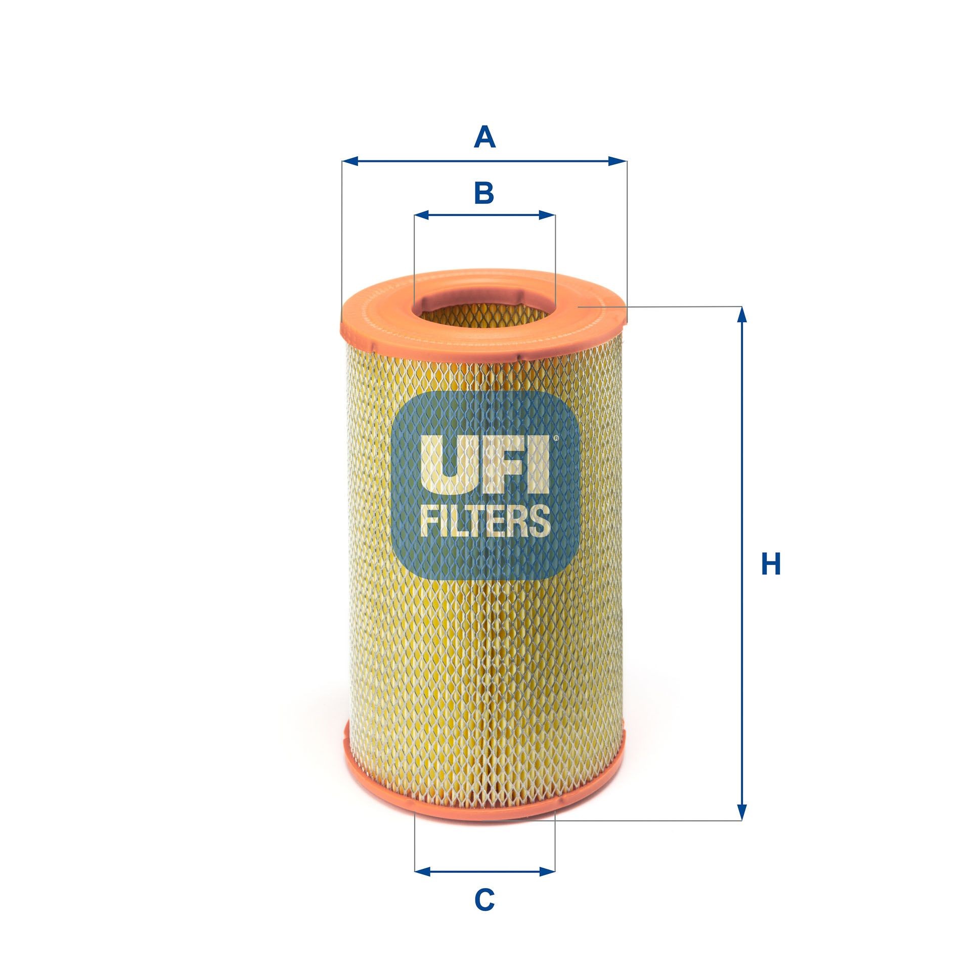UFI Luftfilter Varenummer: 27.800.00 billige