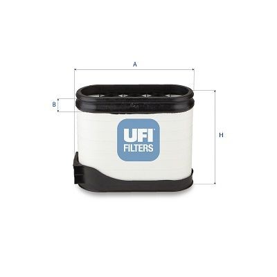 UFI Air filter Article number: 27.807.00 cheaply