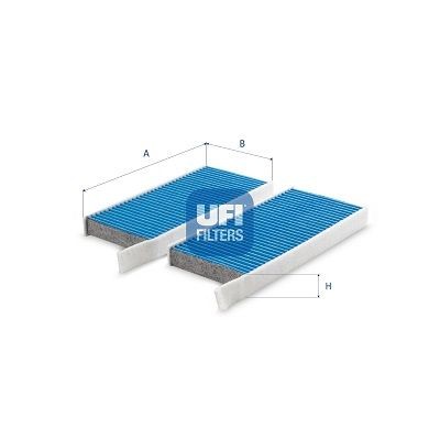 UFI Air filter Article number: 30.844.00 cheaply