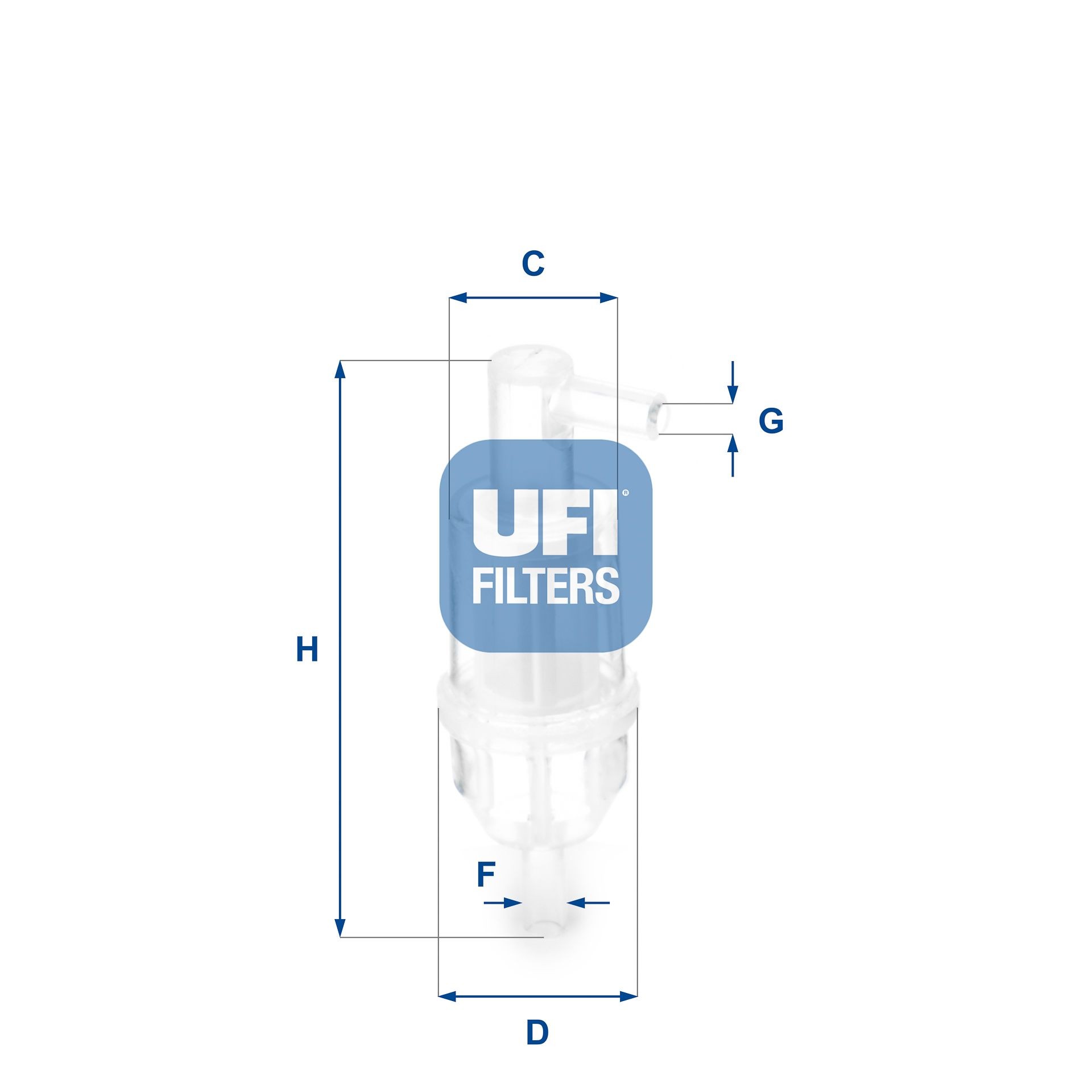 UFI Kütusefilter Artikli number: 31.013.00 soodsalt