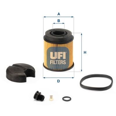 UFI Urea Filter Article number: 44.001.00 cheaply