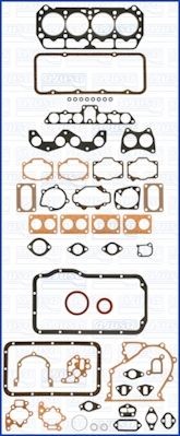 AJUSA Full Gasket Set, engine Article number: 50025400 cheaply