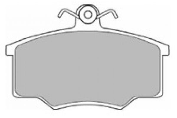 MAPCO Brake pad set Article number: 6138/1 cheaply