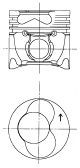 IPSA Piston Article number: PI003001 cheaply
