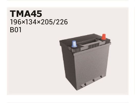 IPSA Starterbatteri Varenummer: TMA45 billige