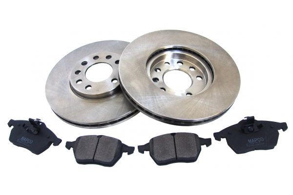 MAPCO Brake discs and pads set Article number: 47757 cheaply