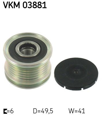 SKF Generaatori vabakäik Artikli number: VKM 03881 soodsalt