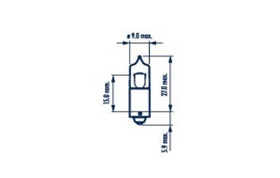 NARVA Bulb, tail light Long Life Article number: 68162 cheaply