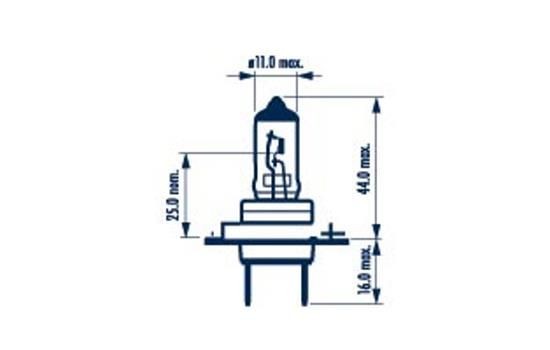 NARVA Bulb, spotlight Range Power Blue+ Article number: 98508 cheaply