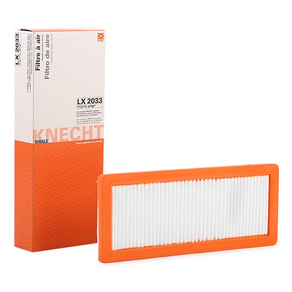 MAHLE ORIGINAL Air filter Article number: LX 2033 cheaply