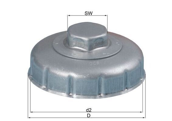 MAHLE ORIGINAL Oliefilternøgle Varenummer: OCS 7 billige