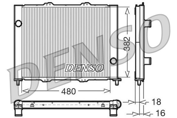 DENSO Cooler Module Article number: DRM23099 cheaply