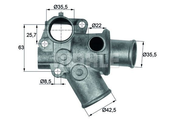 BEHR THERMOT-TRONIK Thermostat Article number: TH 16 80 cheaply