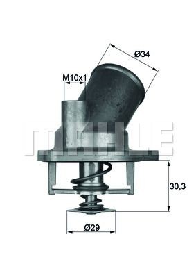 BEHR THERMOT-TRONIK Thermostat Article number: TI 2 92 cheaply