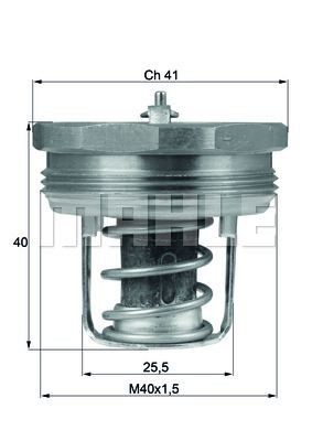 BEHR THERMOT-TRONIK Thermostat Article number: TI 21 71 cheaply