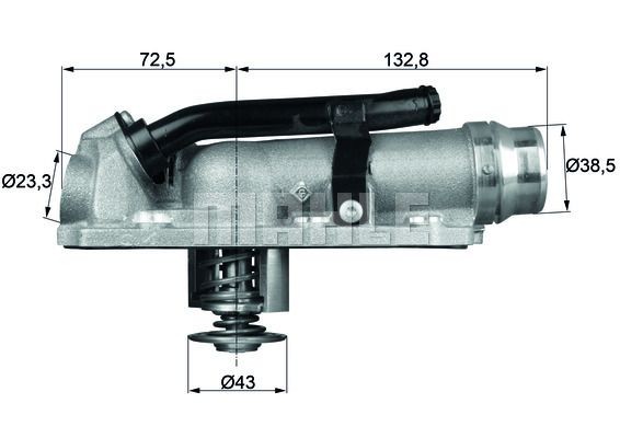 BEHR THERMOT-TRONIK Thermostat Article number: TM 7 105 cheaply