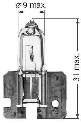 BERU Fog light bulb Article number: 112552 cheaply