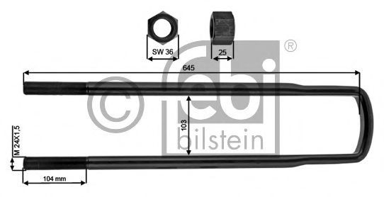 FEBI BILSTEIN Spring Clamp Article number: 39170 cheaply
