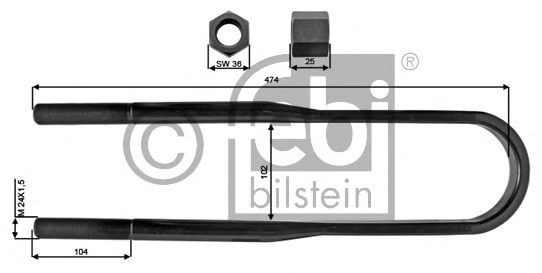 FEBI BILSTEIN Spring Clamp Article number: 39177 cheaply