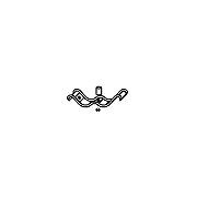 HJS Supporto, Tubo gas scarico Numero articolo: 83 13 6473 poco costoso