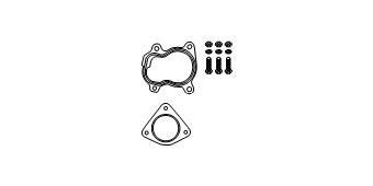 HJS Mounting Kit, primary catalytic converter Article number: 82 23 4488 cheaply