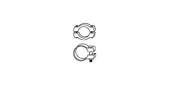 HJS Mounting Kit, silencer Article number: 82 23 9022 cheaply