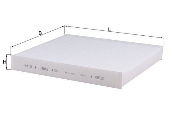 KNECHT Pollenfilter Varenummer: LA 120 billige
