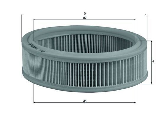 KNECHT Air filter Article number: LX 70 cheaply