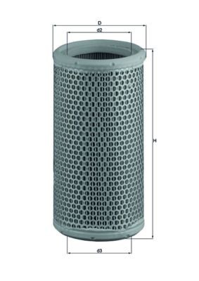 KNECHT Air filter Article number: LX 425 cheaply