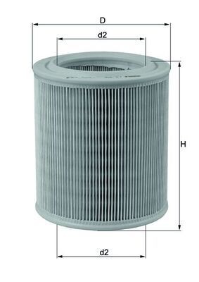 KNECHT Air filter Article number: LX 706 cheaply