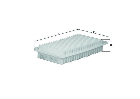 KNECHT Air filter Article number: LX 1286 cheaply