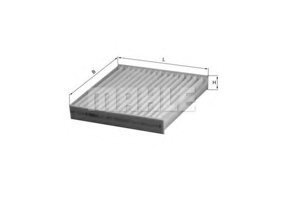 KNECHT Pollenfilter Varenummer: LA 395 billige